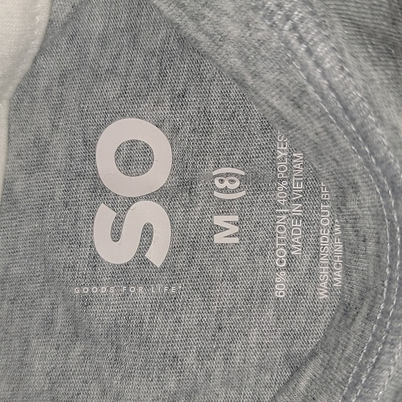 (J14) SO size M (8) gray and white - Picture 3 of 4